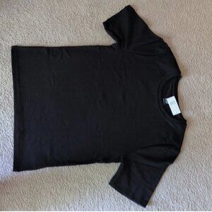 GAP MODERN TEE SHIRT BLACK BNWT SHORT SLEEVE SIZE LARGE